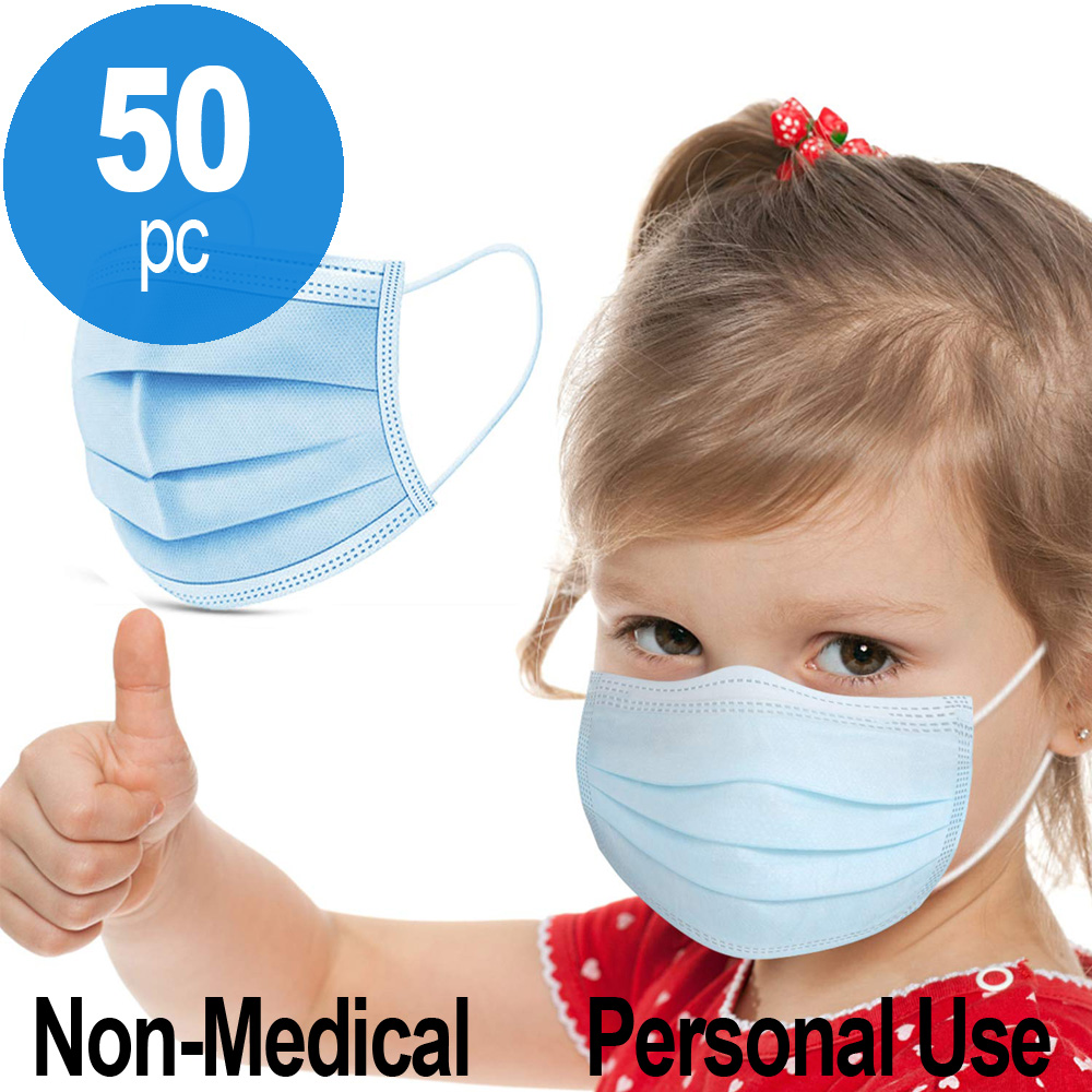 Personal Disposable Protection Cover for Children Kids (50PC Per Package)
